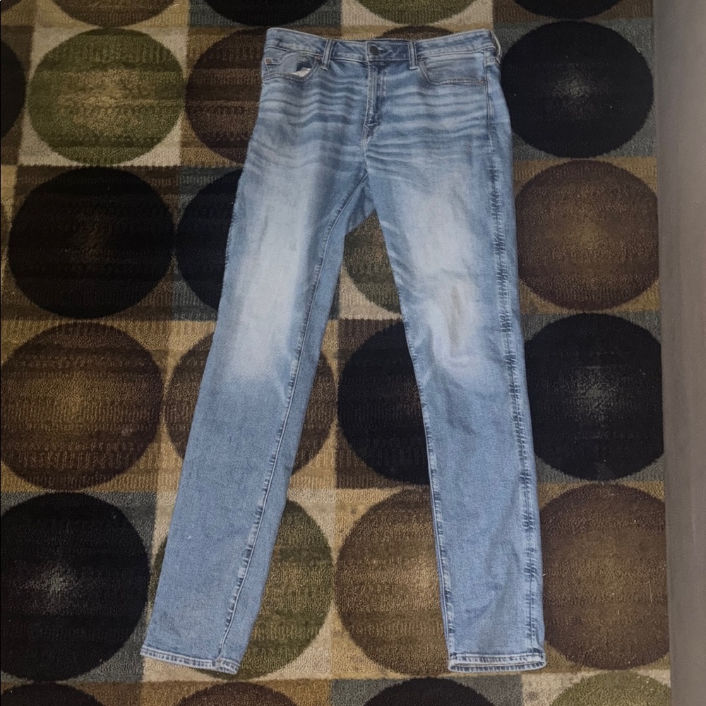 American Eagle Outfitters Light Blue Skinny Jeans